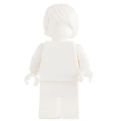 Monochrome White with Hair