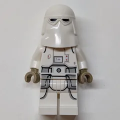 Snowtrooper, White Hips, Light Nougat Head, Grin