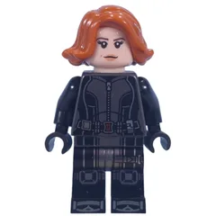 Black Widow, Pearl Dark Gray Jumpsuit, Medium Azure Highlights