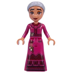 Alma 'Abuela' - Light Bluish Gray Hair