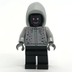 Robot, Light Bluish Gray Hoodie, Black Legs