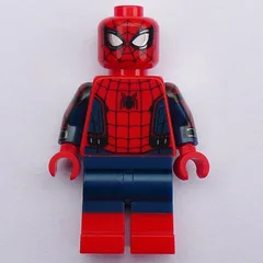 Spider-Man, Suit with Detailed Black Trim, Plain Legs