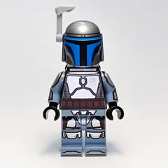 Jango Fett, Pearl Titanium Torso with Printed Arms