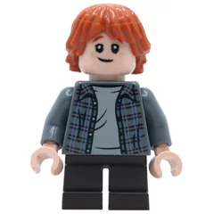 Ron Weasley, Dark Bluish Gray Shirt, Short Legs