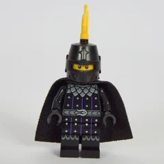Black Knight, Black Cape, Helmet with Yellow Plume