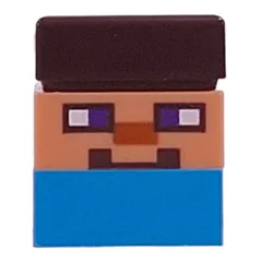 Micromob Steve, Dark Azure Legs, Dark Brown Hair