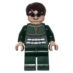 Dr. Octopus / Doc Ock, Dark Green Outfit, Black Goggles