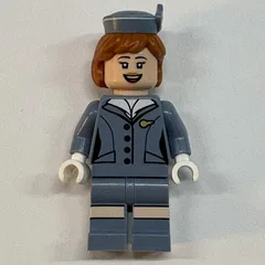 Pan Am Air Hostess, Sand Blue Uniform
