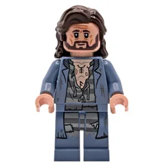 Sirius Black, Sand Blue Prison Outfit with Long Jacket