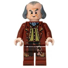 Argus Filch, Bald Top, Reddish Brown Jacket
