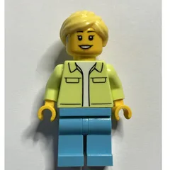 Yellowish Green Torso, Medium Azure Legs, Bright Light Yellow Hair