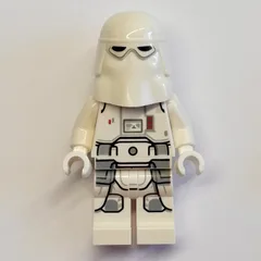 Snowtrooper, White Hips, Printed Legs, White Hands (Warm Tan Head)