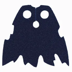 Neckwear Cape, Tattered, Black