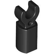 Bar Holder with Clip, Black