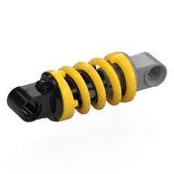 Technic Shock Absorber 6L with Yellow Spring, Black
