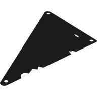 Sail, 23 x 14, Black