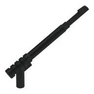 Weapon Spear Gun with Squared Trigger and Thick Spear Base, Black