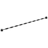 String with End Studs and Minifig Grips 21L, Black