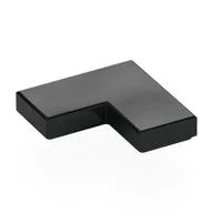 Tile 2 x 2 Corner, Black
