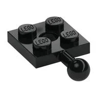 Plate Special 2 x 2 with Towball and Hole, Black