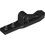 Helicopter Landing Ski 1 x 6 with Pin Hole, Black