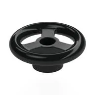 Steering Wheel Small, 2 x 2 [Reinforced], Black
