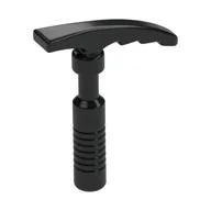 Tool Ice Axe [3-Rib Handle], Black