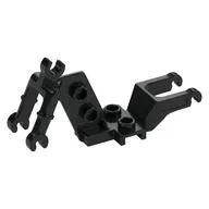 Vehicle Base, Motorcycle Chassis, Clip for Handle, Black