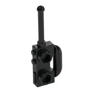Equipment Radio [Extended Handle, Expanded Speaker Grille], Black
