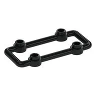 Lattice 3 x 6 Module with Studs, Black