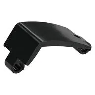 Technic Panel Curved and Bent 6 x 3, Black