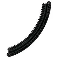 Technic Gear Rack 1/4 Circle 11 x 11, 35 Teeth, Black