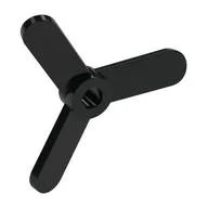 Propeller 3 Blade Small, Black