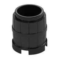 Barrel 2 x 2 x 2, Black