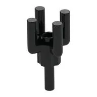 Bar, 4 Top Bars, Palm Tree Top, Black