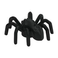 Insect, Spider with Elongated Tail Section, Black