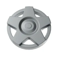 Wheel Cover 5 Spoke Wide, Black