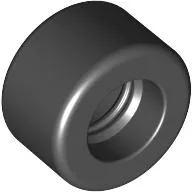 Tyre 14 x 9 Smooth Small Wide Slick, Black