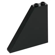Brick Sloped 55° 1 x 6 x 5, Black