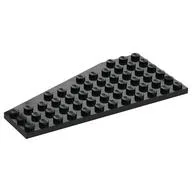 Wedge Plate 6 x 12 Right, Black