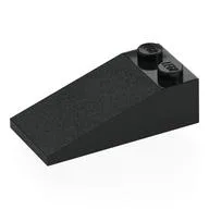 Brick Sloped 18° 4 x 2, Black