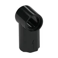 Technic Axle and Pin Connector Angled #1, Black