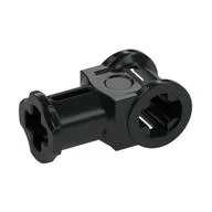 Technic Axle Connector with Axle Hole, Black