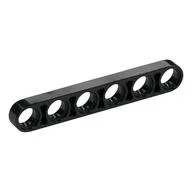 Technic Beam 1 x 6 Thin, Black