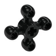 Technic Knob Wheel, Black