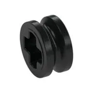 Technic Bush 1/2 Smooth with Axle Hole Semi-Reduced, Black