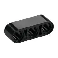 Technic Beam 1 x 3 Thick, Black