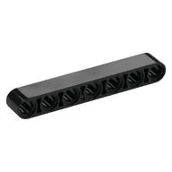 Technic Beam 1 x 7 Thick, Black