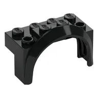 Wheel Arch, Mudguard 4 x 2 x 2 1/2, Black