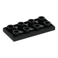 Tile Special 2 x 4 Inverted, Black